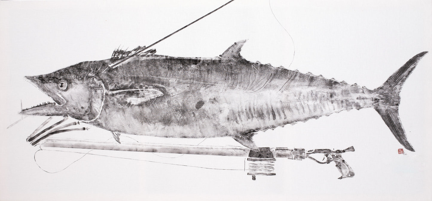 LIMITED EDITION - Speared Spanish Mackerel